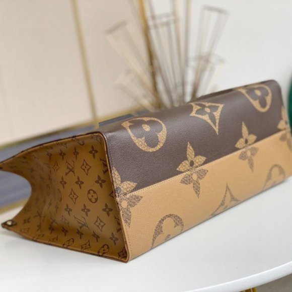 Louis Vuitton Monogram Reverse Canvas GM/Large OnTheGo Tote Bag - Picture 5 of 9